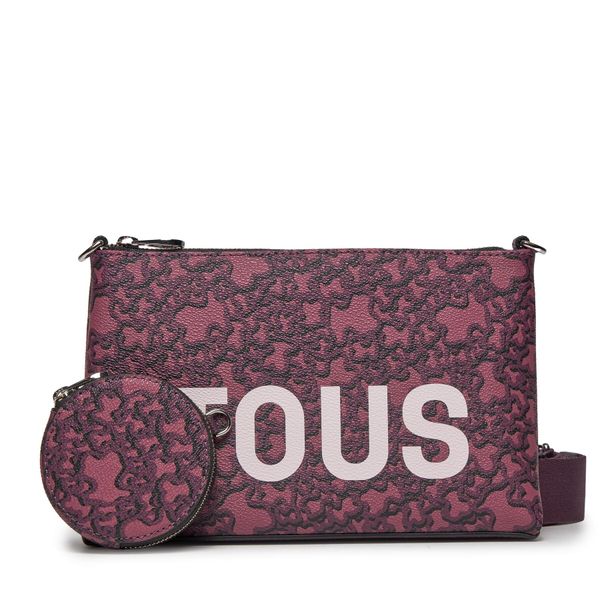 TOUS Дамска чанта TOUS Kaos Mini Evolution 395910254 Burgundy