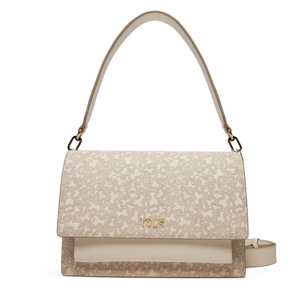 TOUS Дамска чанта TOUS Kaos Mini Lines Audree 2002183301 Бежов