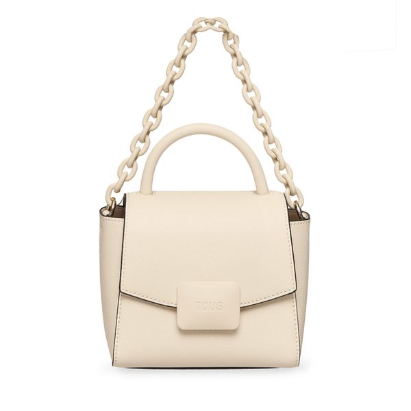 TOUS Дамска чанта TOUS Mini Bolso Bandolera T Lucia 2002036901 Бежов