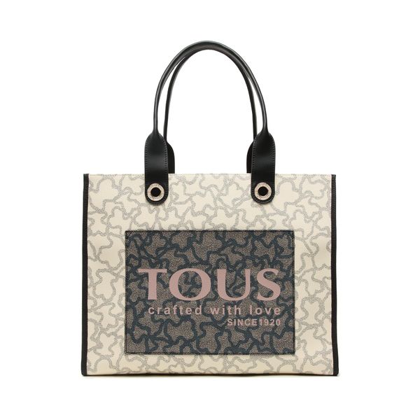 TOUS Дамска чанта TOUS Shopping Xl. Amaya K Icon 2001514159 Бежов
