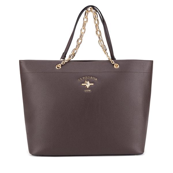 U.S. Polo Assn. Дамска чанта U.S. Polo Assn. BEUXT6369WVP Кафяв