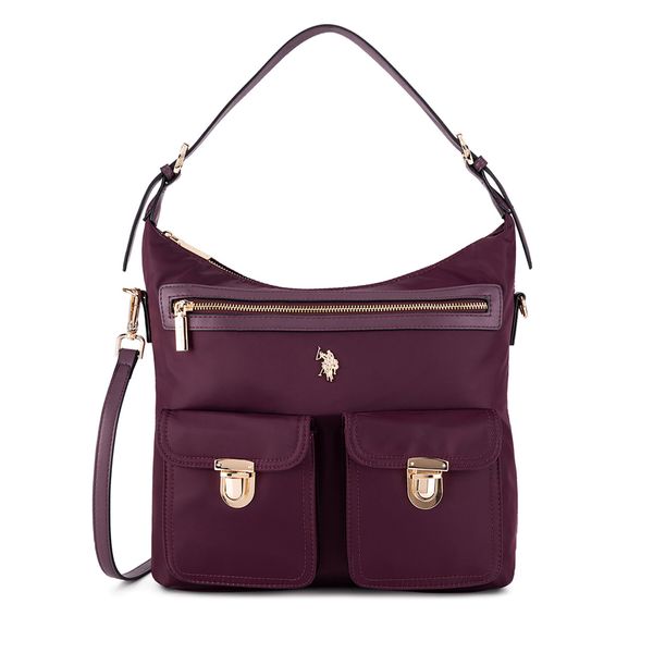 U.S. Polo Assn. Дамска чанта U.S. Polo Assn. BEUXT6389WIP Виолетов