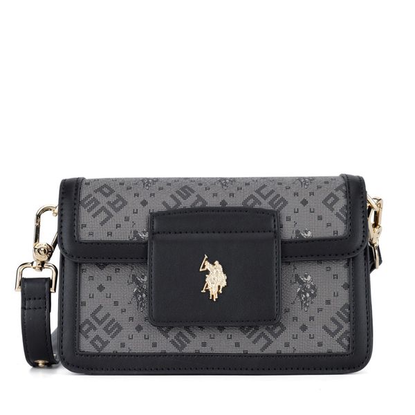 U.S. Polo Assn. Дамска чанта U.S. Polo Assn. BIUXT6222WVP Черен