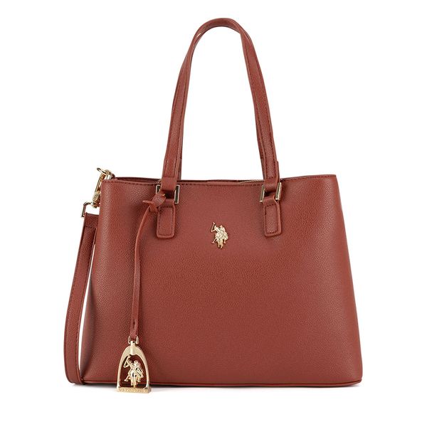 U.S. Polo Assn. Дамска чанта U.S. Polo Assn. BIUXT8385WVP Оранжев