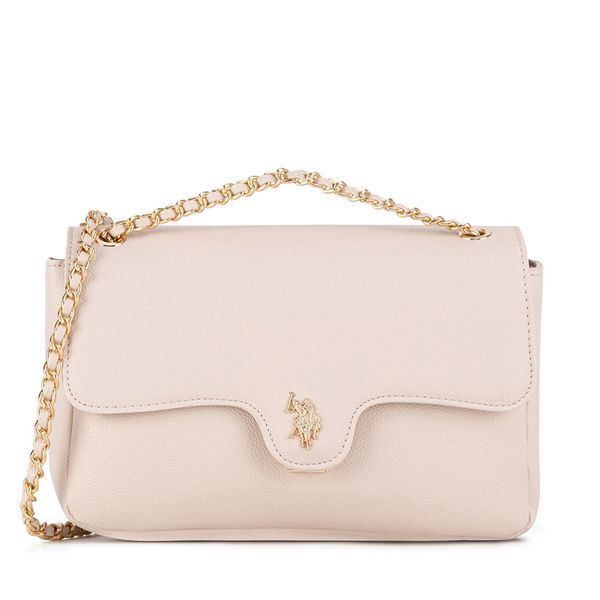 U.S. Polo Assn. Дамска чанта U.S. Polo Assn. BIUXT8386WVP Бежов