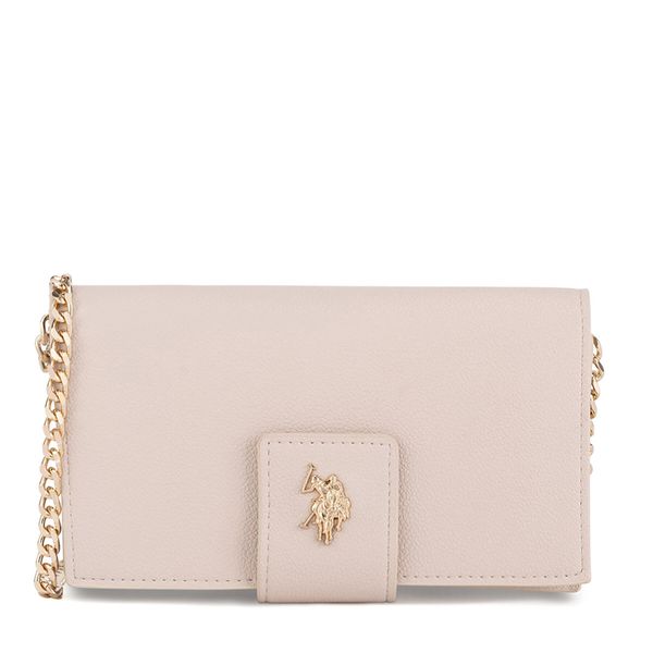 U.S. Polo Assn. Дамска чанта U.S. Polo Assn. BIUXT8390WVP Бежов