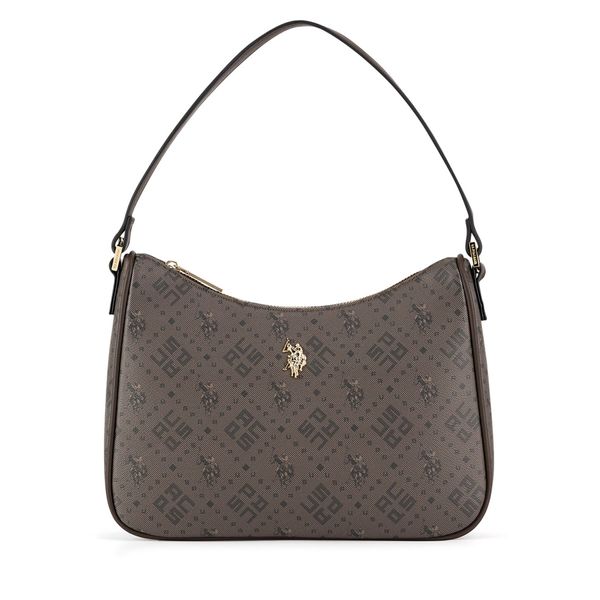 U.S. Polo Assn. Дамска чанта U.S. Polo Assn. BIUXT8396WVP Кафяв