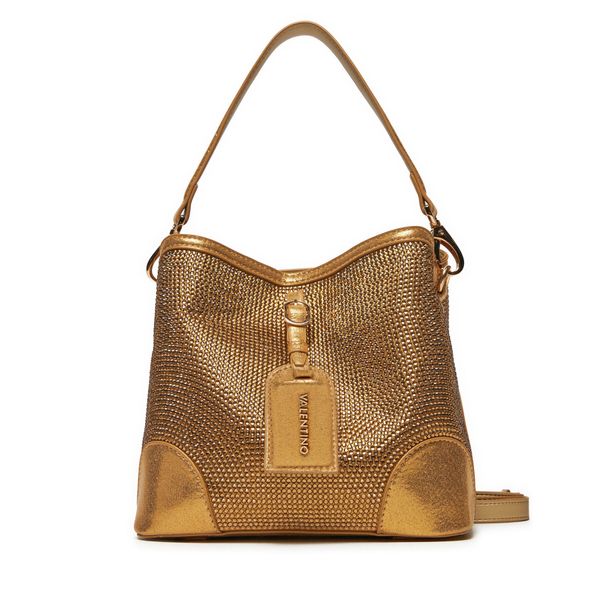 Valentino Дамска чанта Valentino Label VBS8GW34 Златист