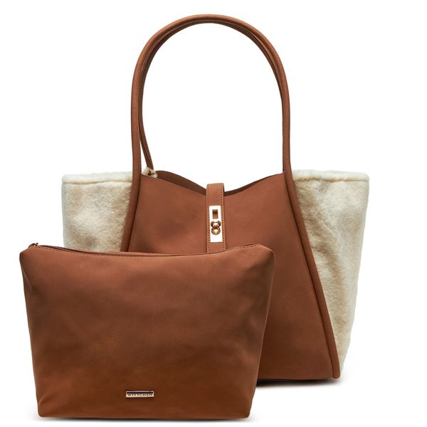 WITTCHEN Дамска чанта WITTCHEN 99-4Y-219-9 Бежов