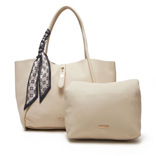 WITTCHEN Дамска чанта WITTCHEN 99-4Y-223-0 Екрю