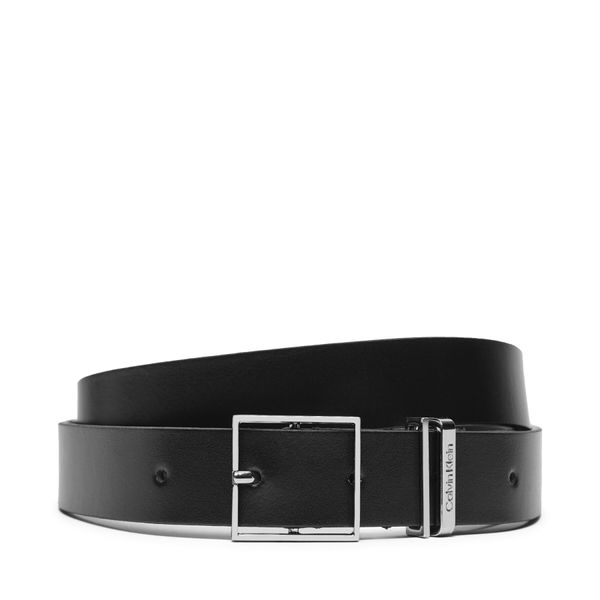 Calvin Klein Дамски колан Calvin Klein Branded Loop Square Belt 2.5 K60K612866 Черен