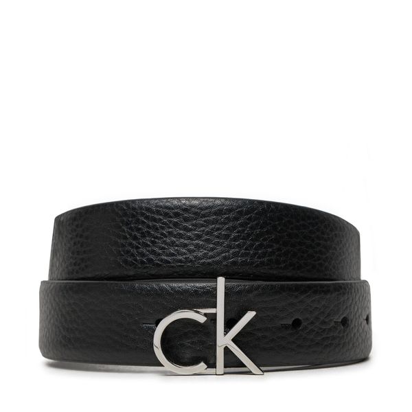Calvin Klein Дамски колан Calvin Klein Ck Logo Buckle Belt 3.0_Pbl K60K613073 Черен