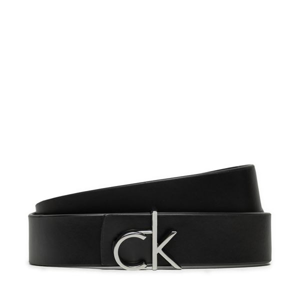 Calvin Klein Дамски колан Calvin Klein Ck Logo Reversible Belt 3.0 K60K613074 Черен