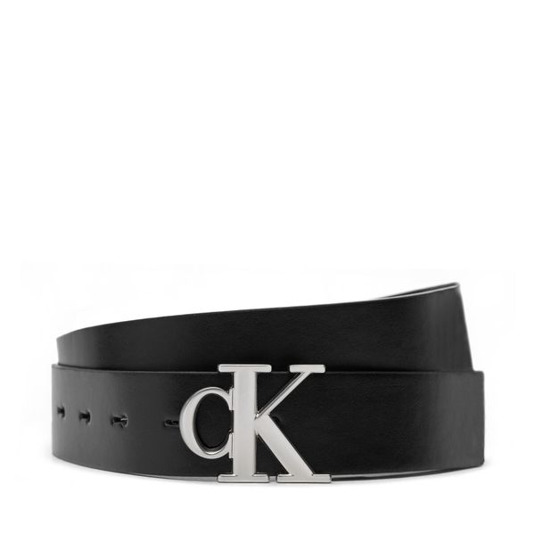 Calvin Klein Jeans Дамски колан Calvin Klein Jeans Mono Pl Rev Lthr Belt K60K612288 Черен