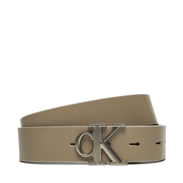 Calvin Klein Jeans Дамски колан Calvin Klein Jeans Mono Pl Rev Lthr Belt K60K612288 Кафяв