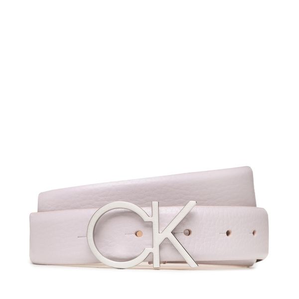 Calvin Klein Дамски колан Calvin Klein Re-Lock Ck logo Belt 30mm Pbl K60K610413 Виолетов