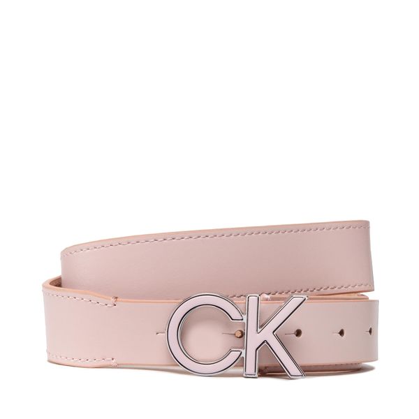 Calvin Klein Дамски колан Calvin Klein Re-Lock Inlay Logo Belt 30Mm K60K609607 Розов