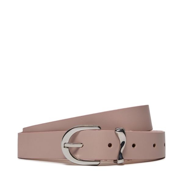 Calvin Klein Дамски колан Calvin Klein Round Organic Loop Belt 2.5 K60K611930 Розов