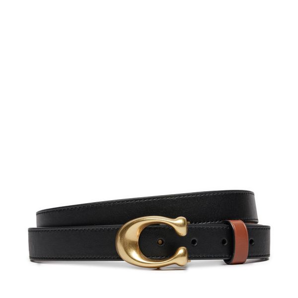 Coach Дамски колан Coach CA849 Черен