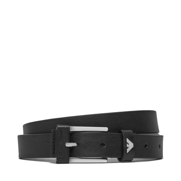 Emporio Armani Дамски колан Emporio Armani Y4S609 YQ19F 80001 Черен