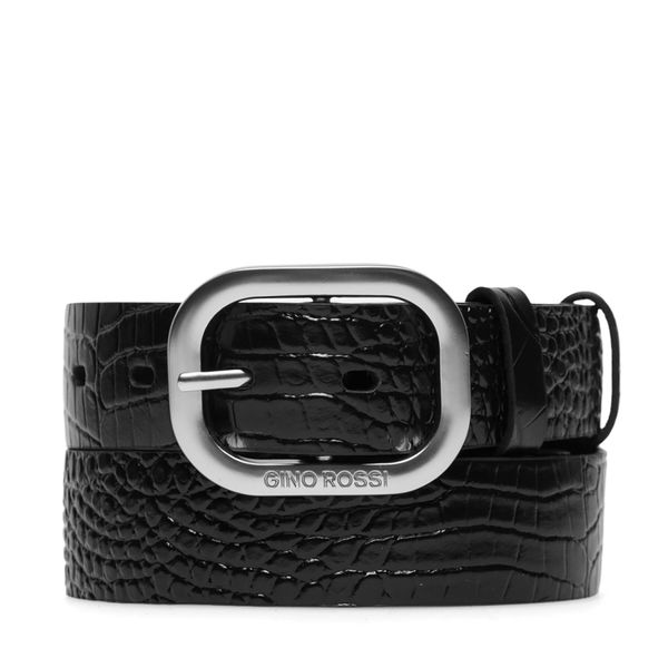 Gino Rossi Дамски колан Gino Rossi BLYL23003 Черен