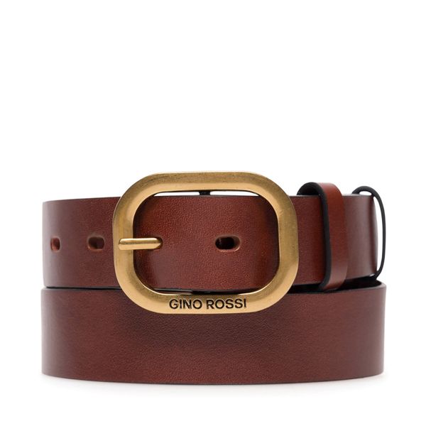 Gino Rossi Дамски колан Gino Rossi BLYL23003 Кафяв