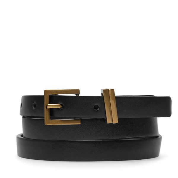 Gino Rossi Дамски колан Gino Rossi BLYL23004 Черен