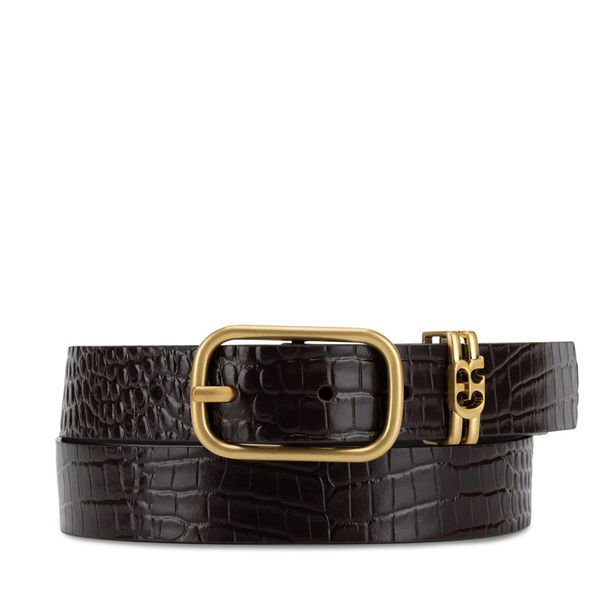 Gino Rossi Дамски колан Gino Rossi BLYL24001-3 CR Кафяв