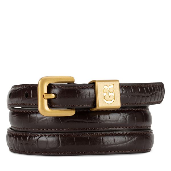 Gino Rossi Дамски колан Gino Rossi BLYL24002-2 CR Кафяв