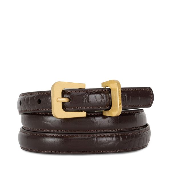 Gino Rossi Дамски колан Gino Rossi BLYL24003-2 CR Кафяв