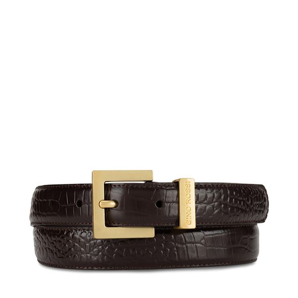 Gino Rossi Дамски колан Gino Rossi BLYL24004-2-CR Кафяв