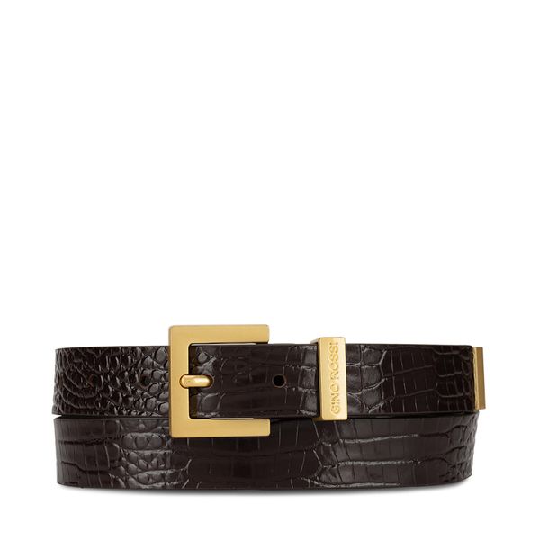 Gino Rossi Дамски колан Gino Rossi BLYL24004-3 CR Кафяв