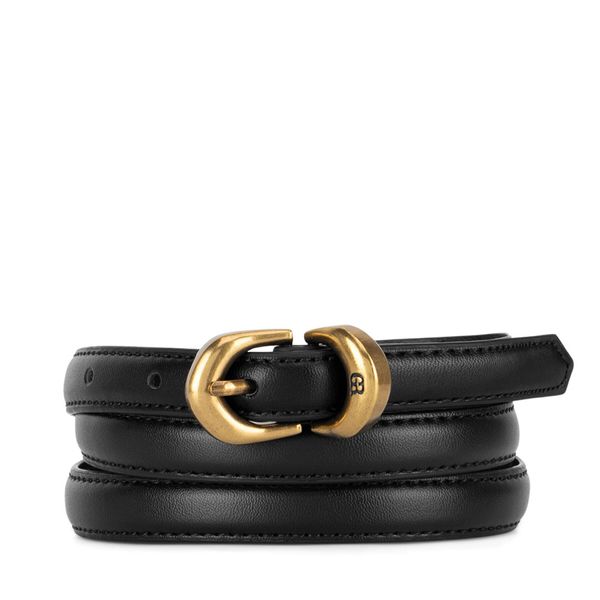 Gino Rossi Дамски колан Gino Rossi BLYL24005-2 Черен