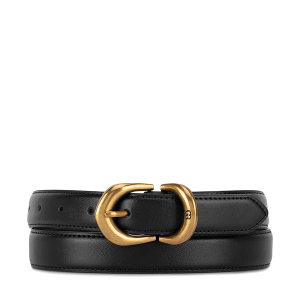 Gino Rossi Дамски колан Gino Rossi BLYL24010 Черен