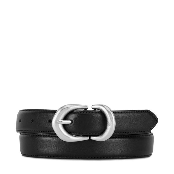 Gino Rossi Дамски колан Gino Rossi BLYL24010-SLV Черен