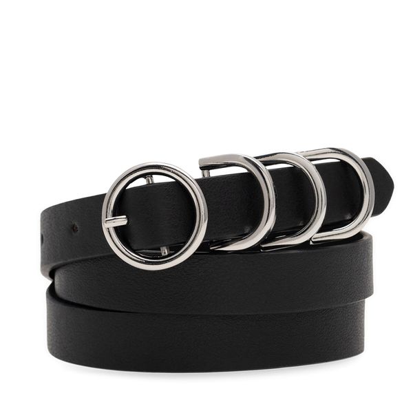 Jenny Fairy Дамски колан Jenny Fairy 4W2-008-AW23 Черен