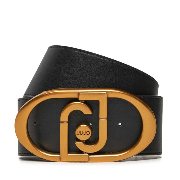 Liu Jo Дамски колан Liu Jo Bustino 5.5 Cm AF4309 E0005 Черен