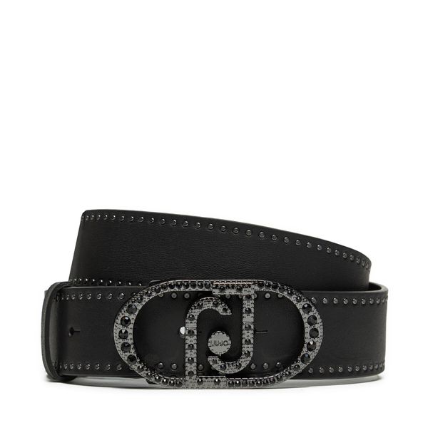 Liu Jo Дамски колан Liu Jo Hips Belt 3.5Cm AF4307 P0064 Черен
