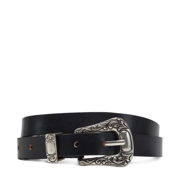 ONLY Дамски колан ONLY Onlty Slim Leather Wester Jeans Belt Acc 15338269 Черен