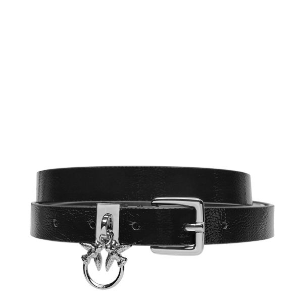PINKO Дамски колан PINKO Ballestas H1.5 Belt 20242 PLT01 104023.A26M Черен