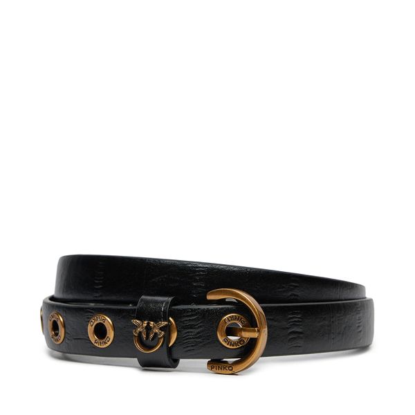 Pinko Дамски колан Pinko Cuzco H2 Belt 20242 PLT01 103796 A1ZF Черен