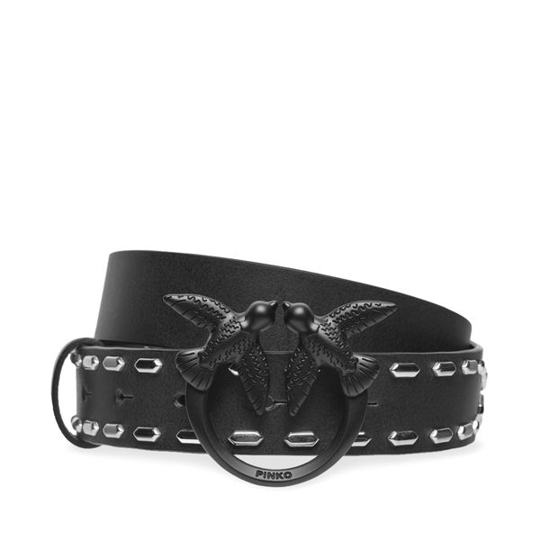 PINKO Дамски колан Pinko Love Berry 100125 A26P Z99B Черен