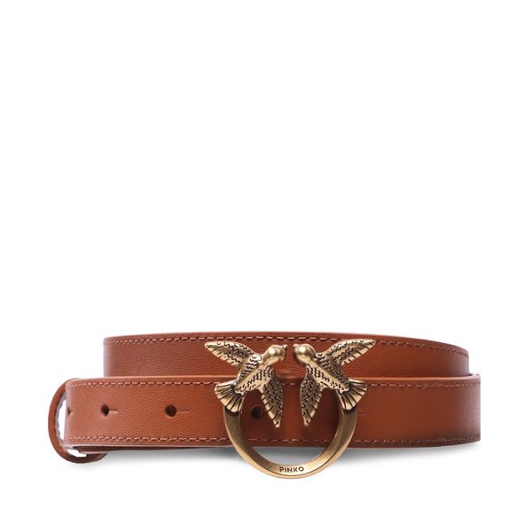 PINKO Дамски колан Pinko Love Berry H2 Belt PE 23 PLT01 100143 A0F1 Кафяв