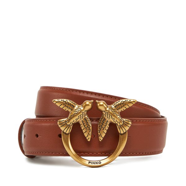 PINKO Дамски колан PINKO LOVE BERRY H3 100125 A0F1 Кафяв