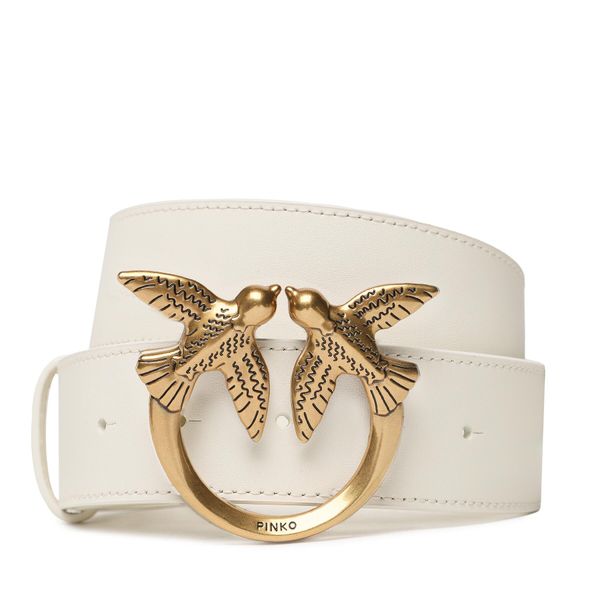 PINKO Дамски колан Pinko Love Berry H4 Belt PE 23 PLT01 100120 A0F1 Бял