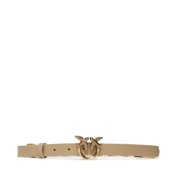 PINKO Дамски колан Pinko Love Day Macro Chain H2 Belt PE 23 PLT01 100139 A0F1 Бежов