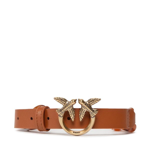 Pinko Дамски колан Pinko Love Day Turtle Chain Belt H2 PE 22 PLT01 1H2113 Y85T Cuoio L58Q