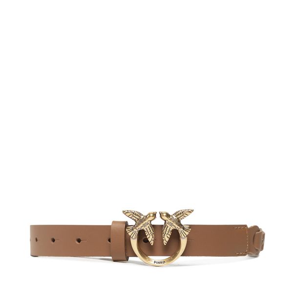Pinko Дамски колан Pinko Love Duble Belt H2 20221 PLT01 1H2114.Y7SP Cuoio L58Q