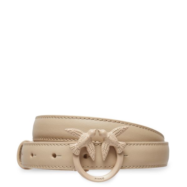 PINKO Дамски колан Pinko Lover Berry H2 Belt AI 24-25 PLT01 100143 A1K2 Бежов