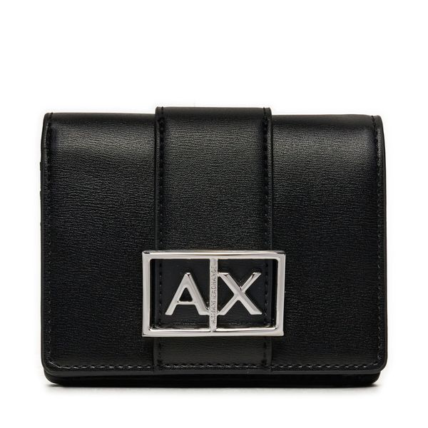 Armani Exchange Дамски портфейл Armani Exchange XW000360 AF12039 UC001 Черен